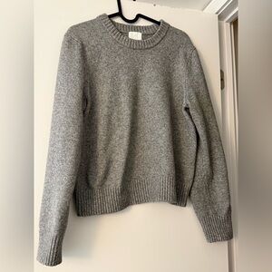 H&M Light Gray Crewneck Sweater